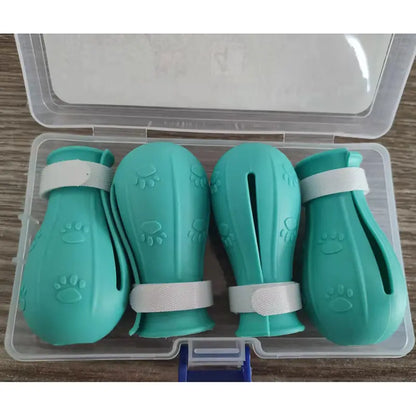 Cat Bathing Anti-Scratch Set - Pet Washing Bag, Paw Protection Covers for Safe Bathing, Cat Grooming and Care